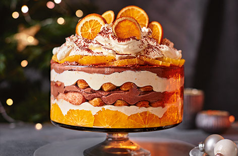 This show-stopping chocolate orange trifle recipe will really dazzle your guests this Christmas