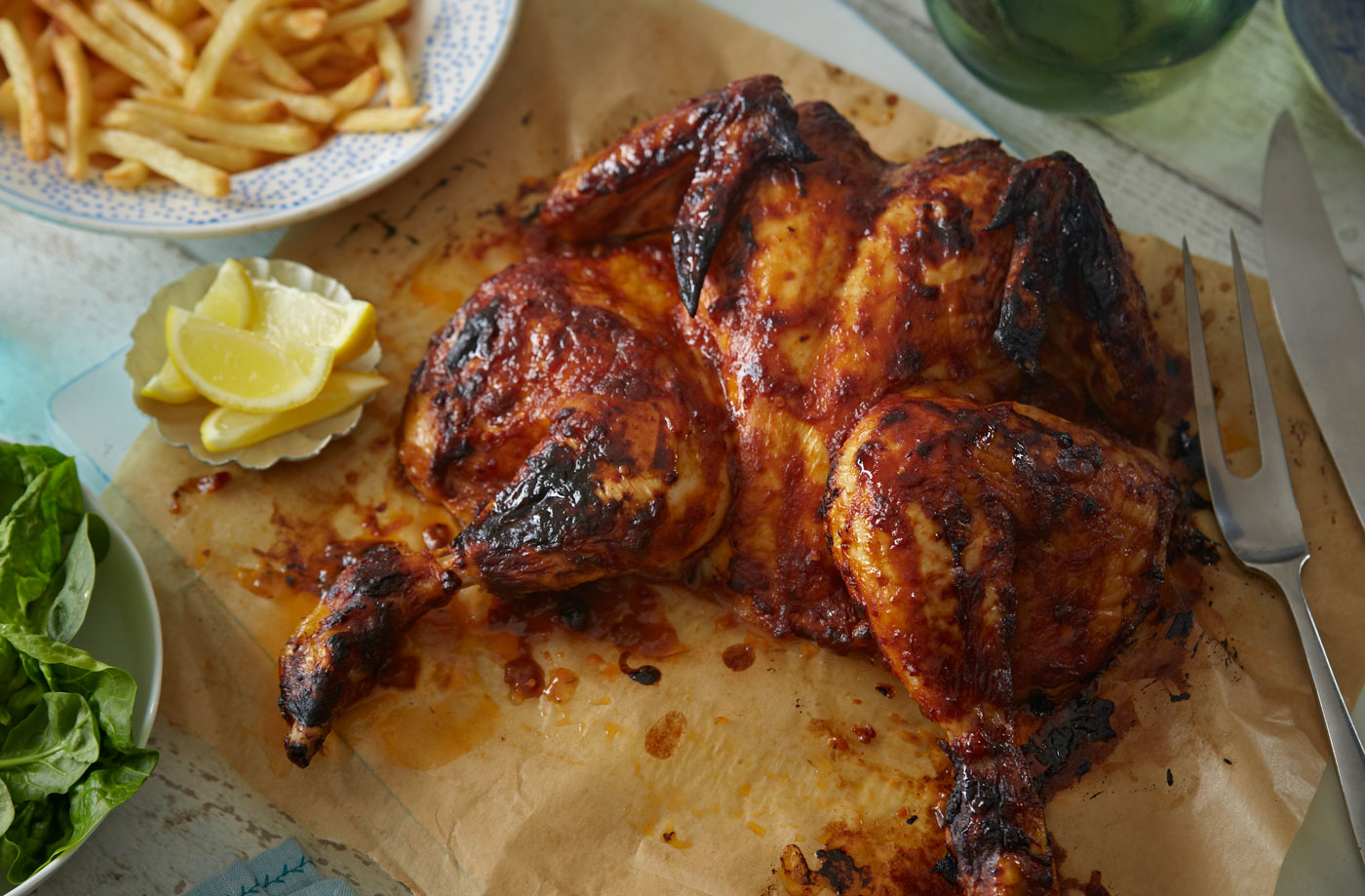 Easy flat piri piri chicken recipe
