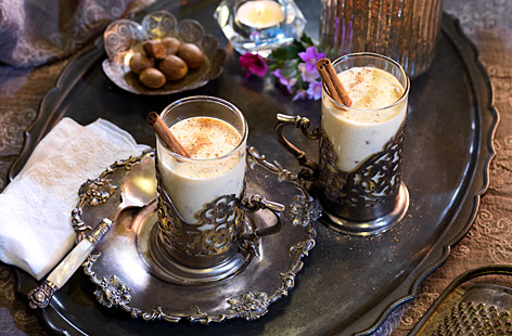 Kick off your holidays in style with this deliciously creamy beverage