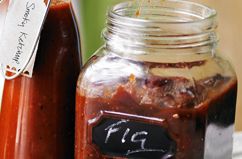 It might seem strange to think of Christmas gifts at the end of summer but ripe figs provide a perfect opportunity for making a delicious chutney to go with cheese. The fruit is cooked with dates, onions, vinegar, sugar and tomatoes, then poured and stored in sterilised jars for three months.