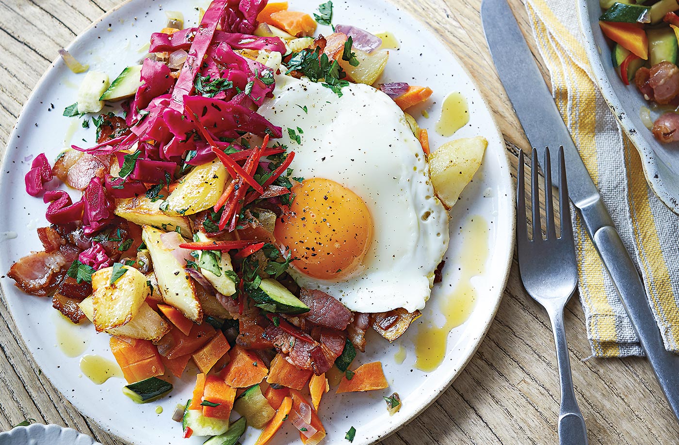 Full-of-veg hash recipe