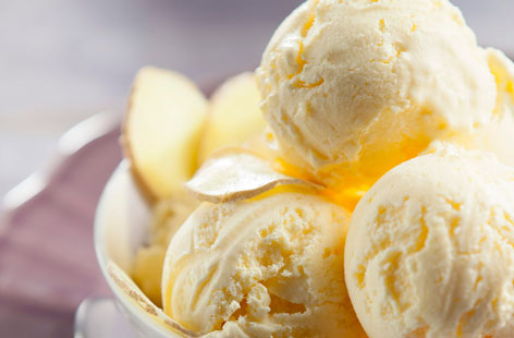 A proper lunch party calls for proper ice-cream. The base here is a classic recipe for vanilla ice cream, but the addition of both fresh and preserved ginger elevates this into an elegant yet comforting dessert that everyone will love.