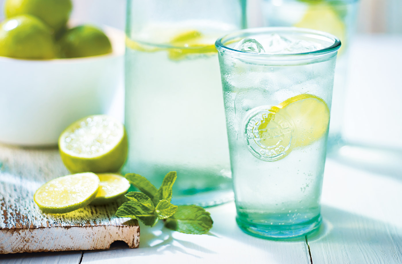 Ginger lime fizz recipe