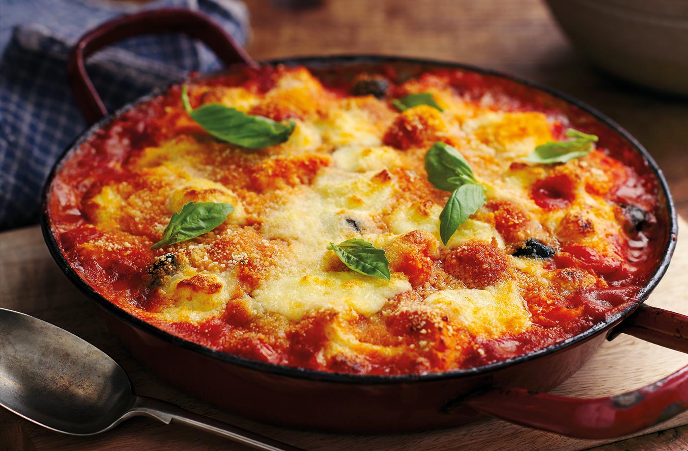 Gooey gnocchi bake recipe