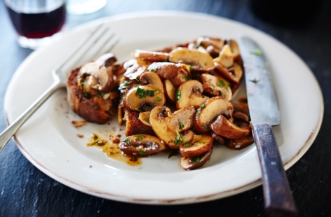 This Ajillo mushroom recipe works just as well as a rustic starter or a simple supper dish. Spanish flavours of sherry, paprika, chilli and lemon pep things up and turn the humble chestnut mushroom a thing of beauty. Serve on toasted sourdough bread.