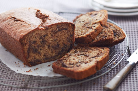 The only thing better than fresh-from-the-oven banana bread? Fresh-from-the-oven chocolate chip banana bread! This recipe is a great way to use up ripe bananas and couldn't be easier to make.