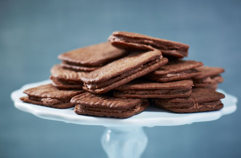 Chocolate bourbons recipe