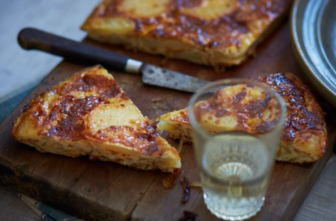 This Spanish omelette recipe is great for cutting into wedges for summer picnics or enjoying as leisurely weekend brunch.