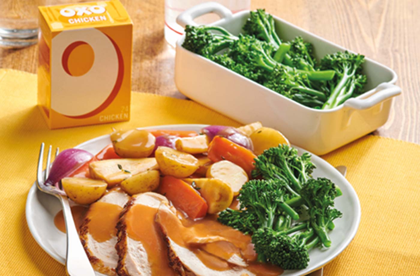 Richard's 'all in one' pot roast chicken recipe