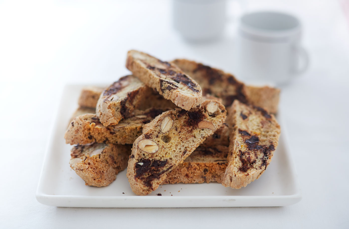 Chocolate, orange and almond biscotti recipe