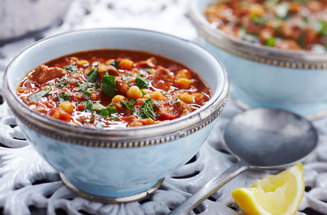 Hearty and warming, this soup is great when just made and then next day
