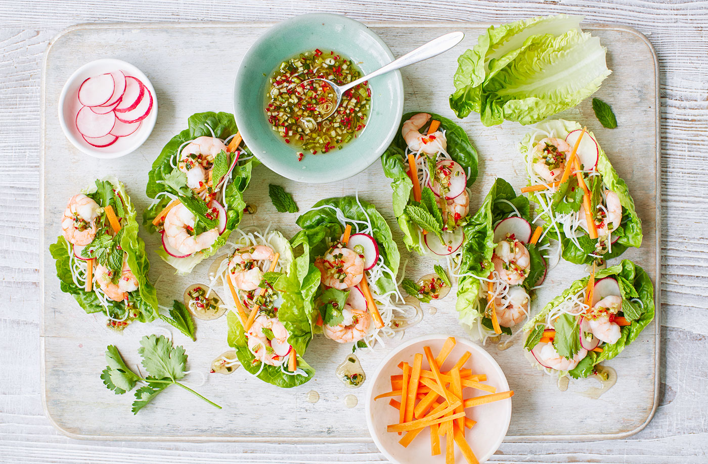 Vietnamese lettuce cups recipe