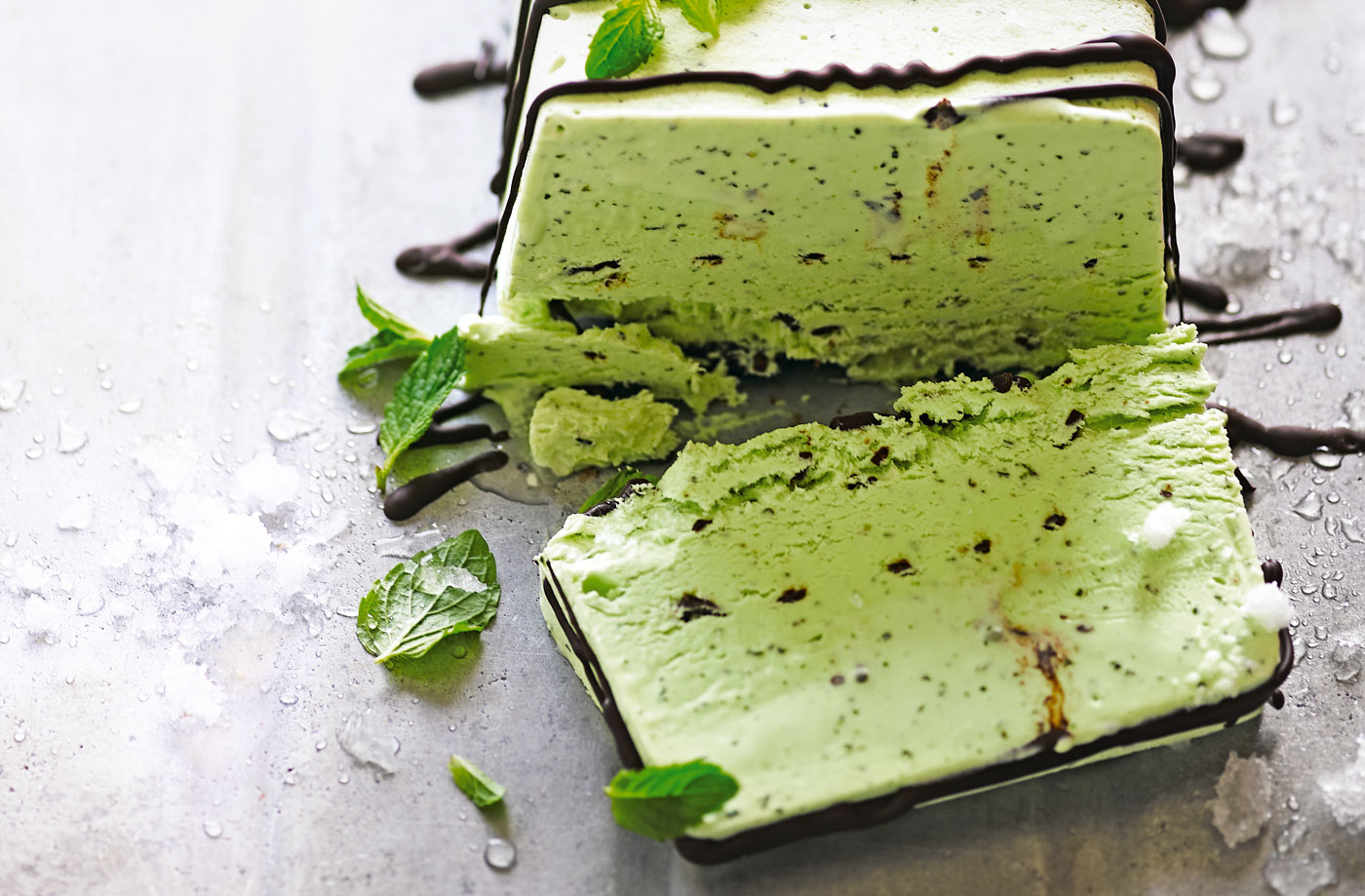 Mint choc terrine recipe