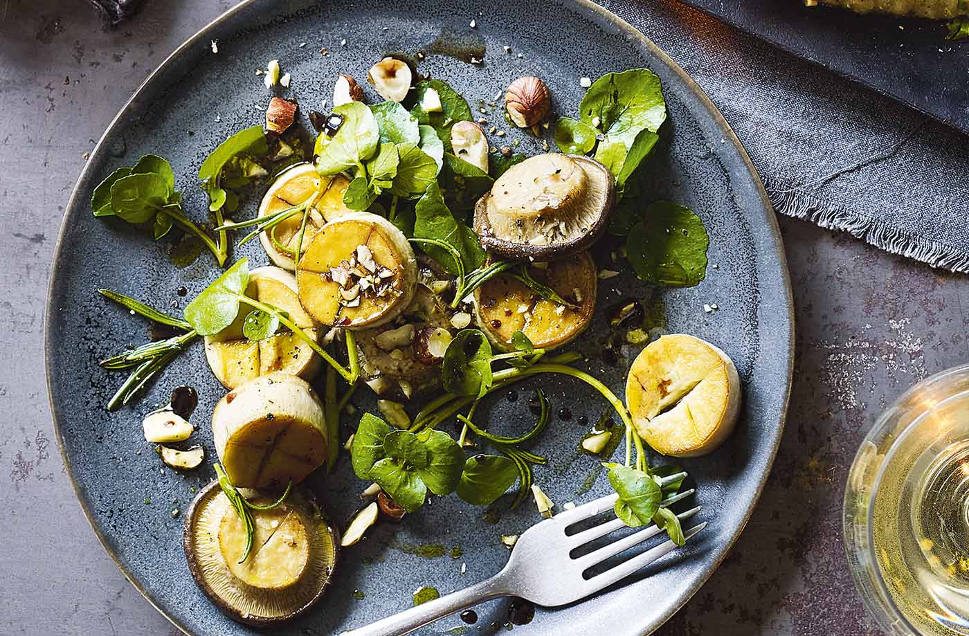 Mushroom 'scallops' recipe