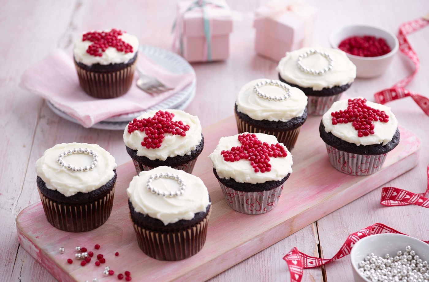 XOXO red velvet cupcakes recipe