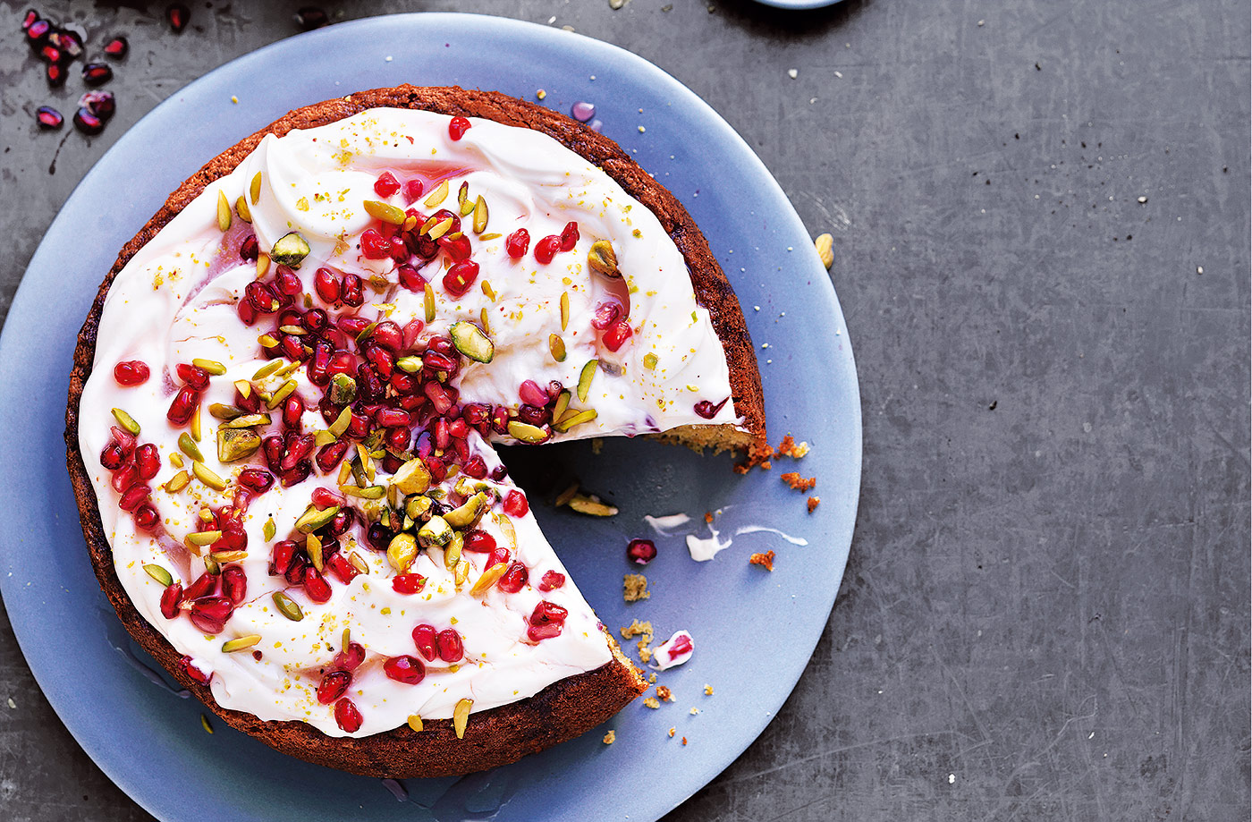 Pomegranate cake recipe