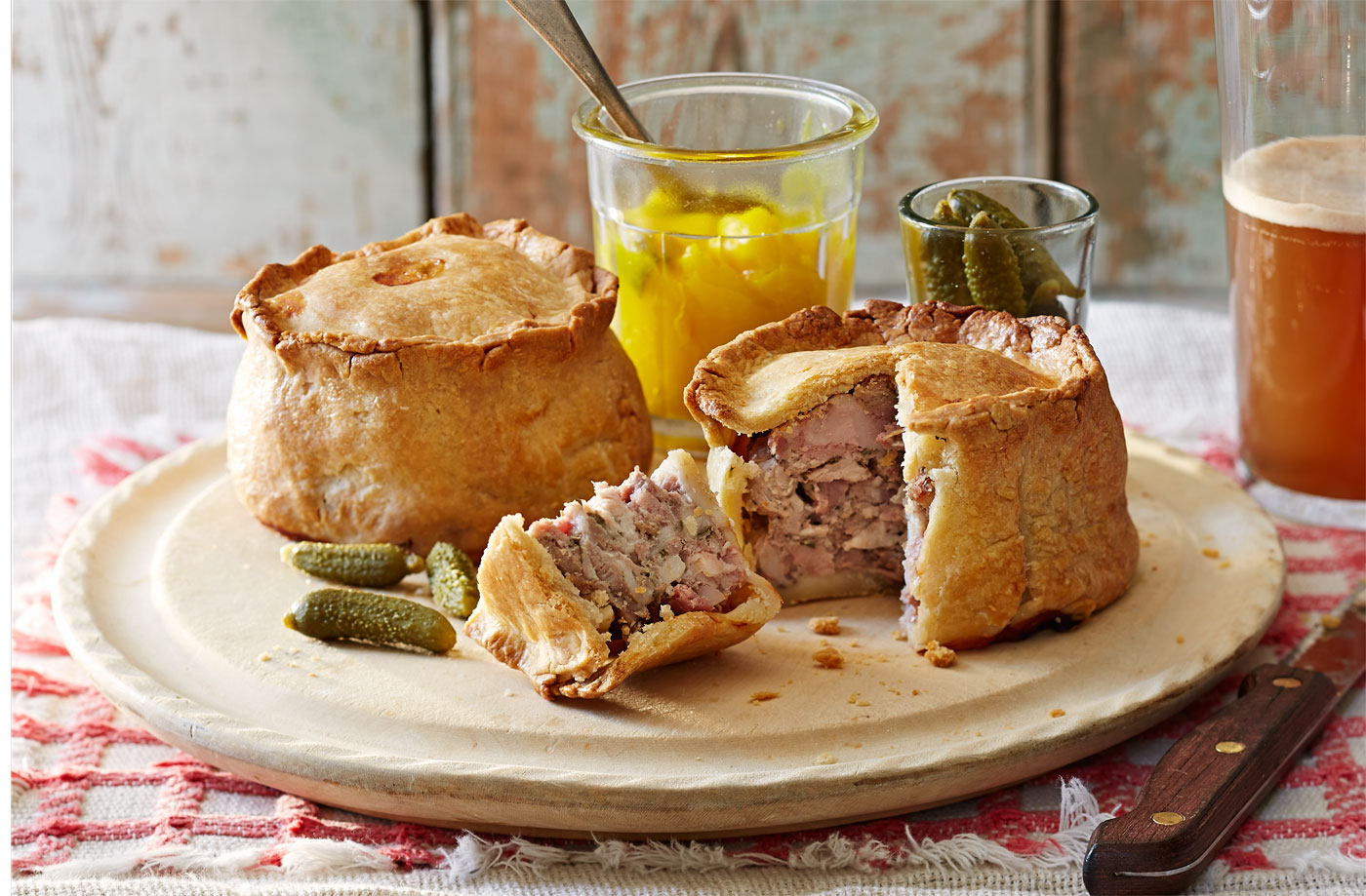 Proper pork pies  recipe