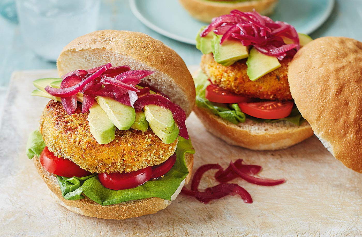 Carrot, cumin and peanut butter burgers recipe