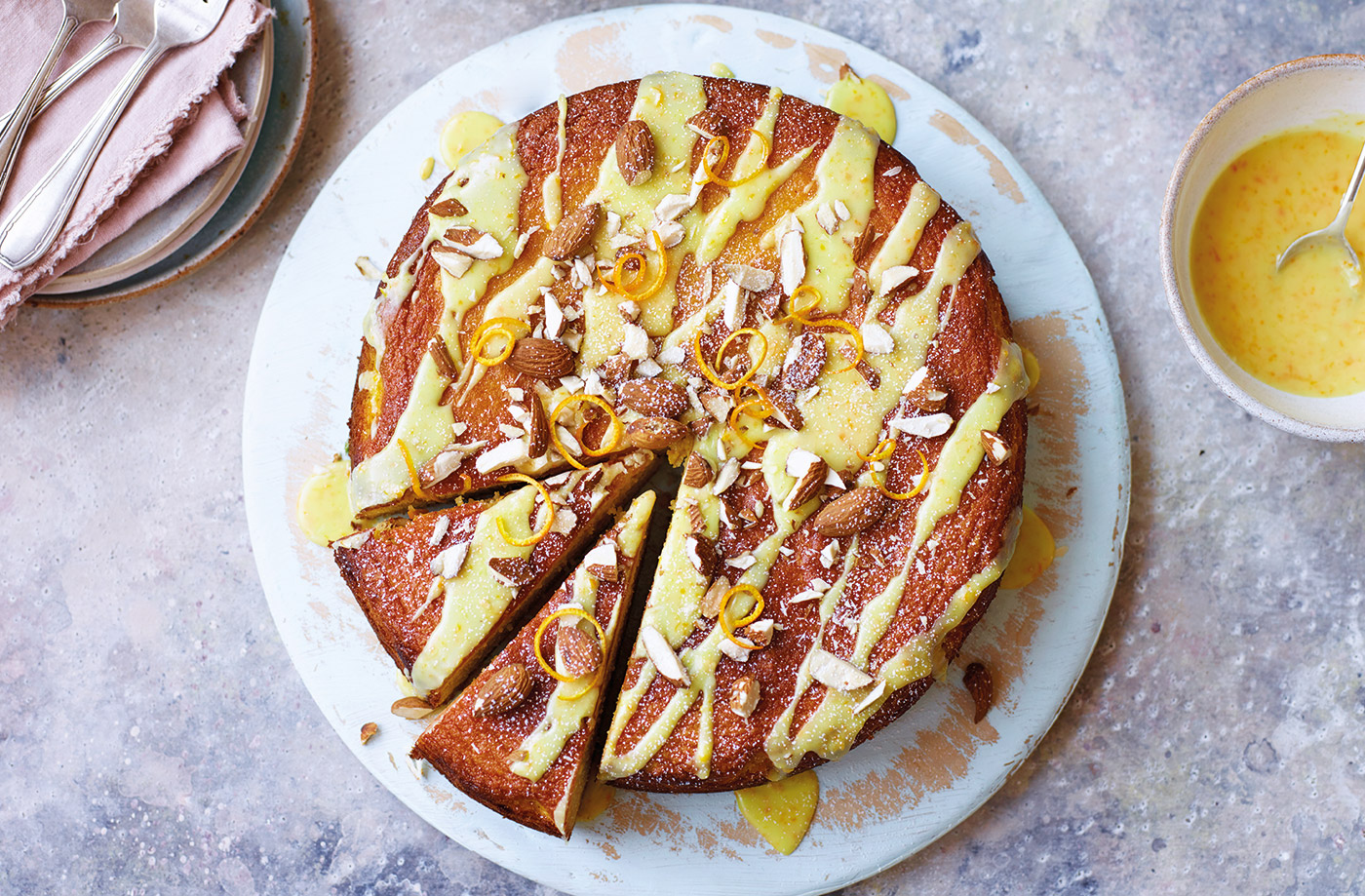Whole orange and almond cake recipe