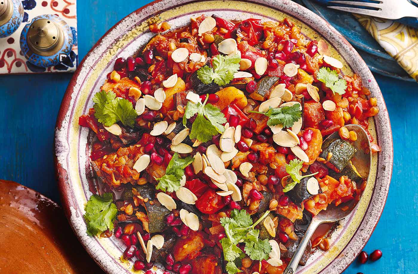 Apricot and honey vegetable tagine recipe