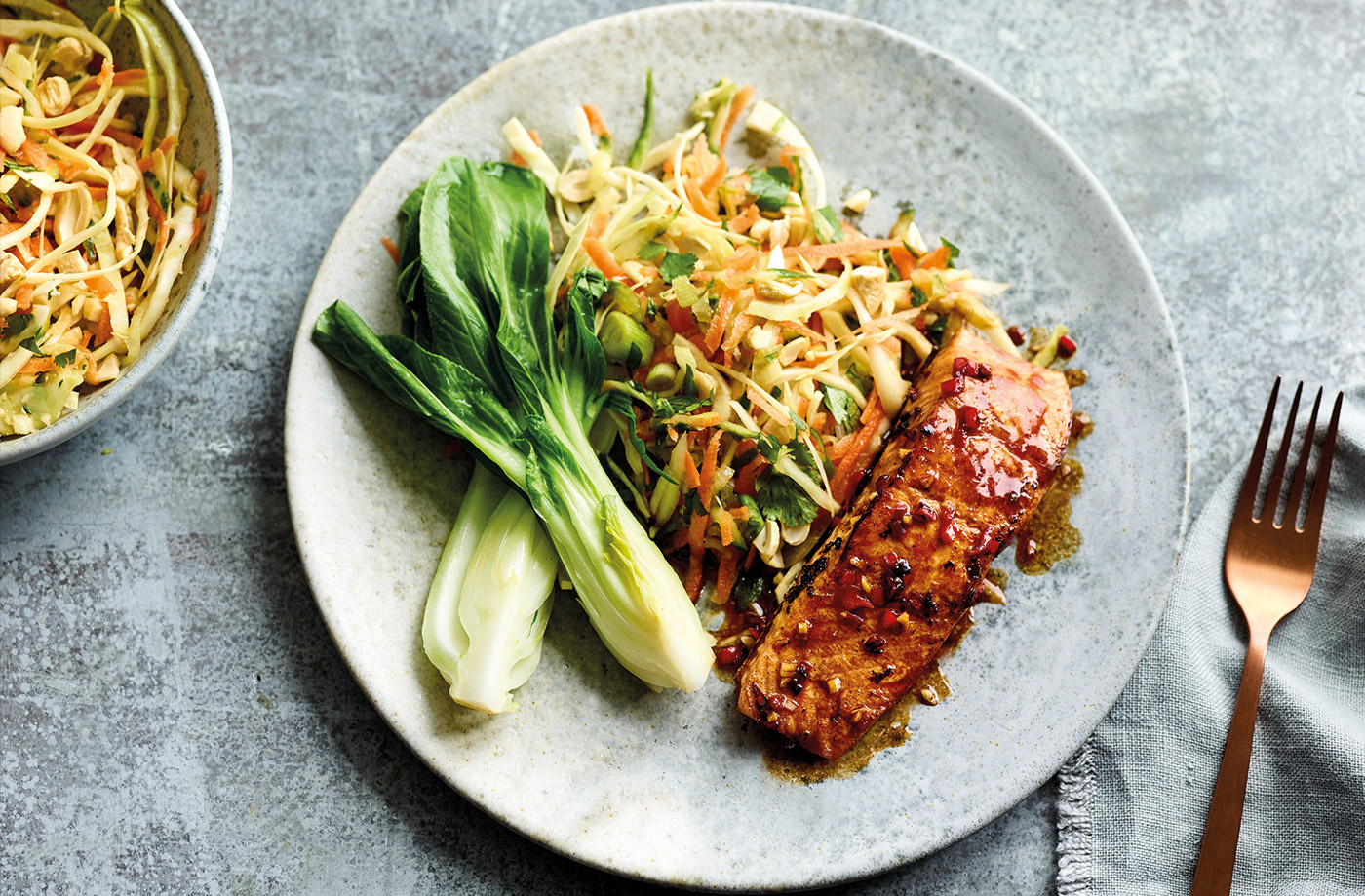 Asian salmon recipe