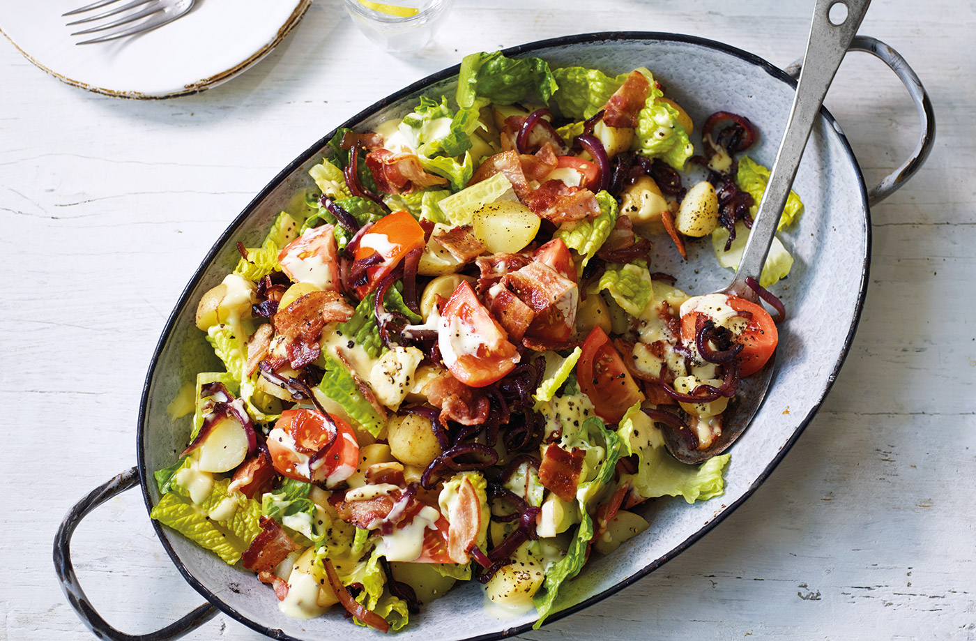 BLT potato salad recipe