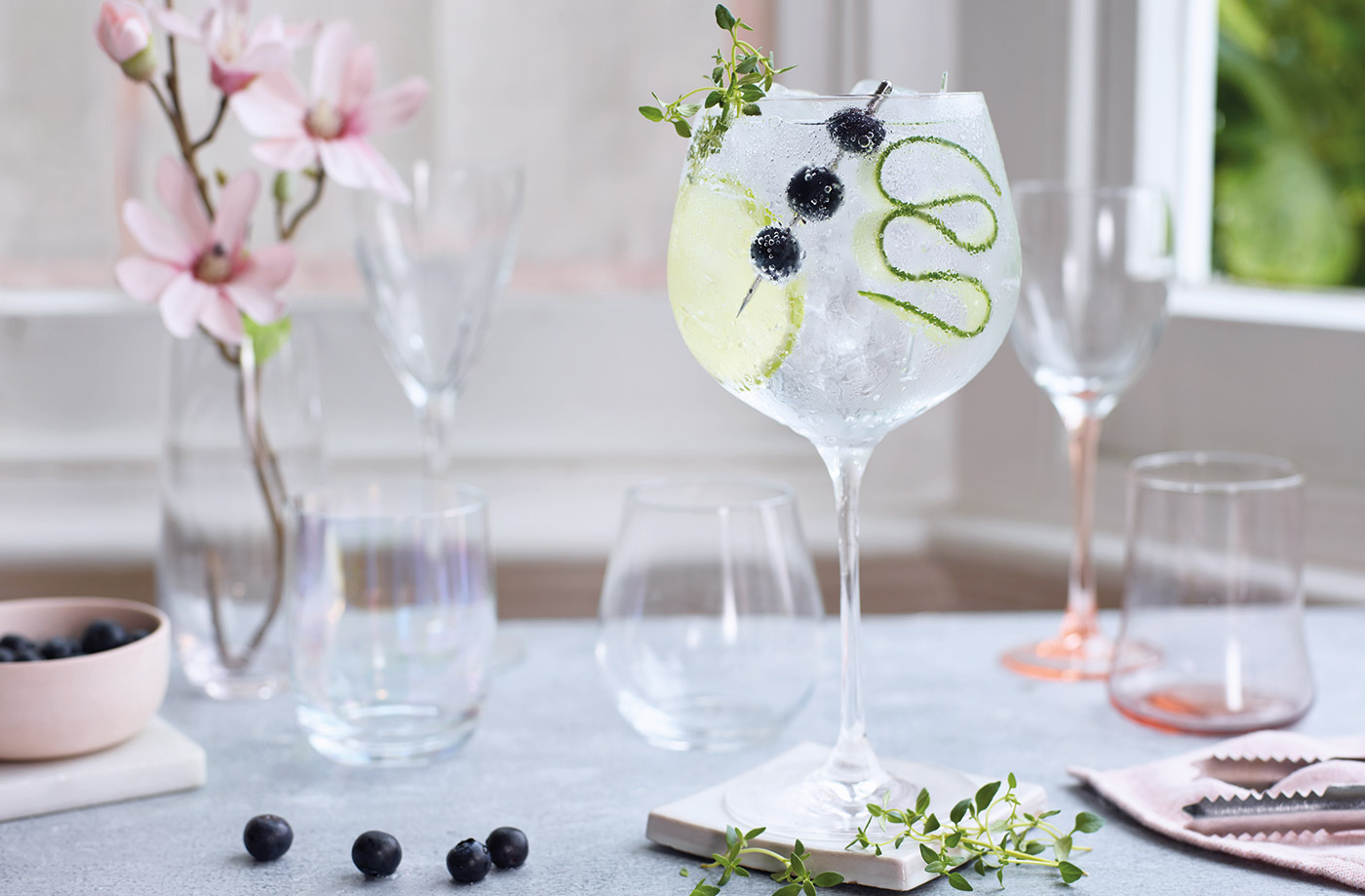 Sparkling gin cocktail recipe
