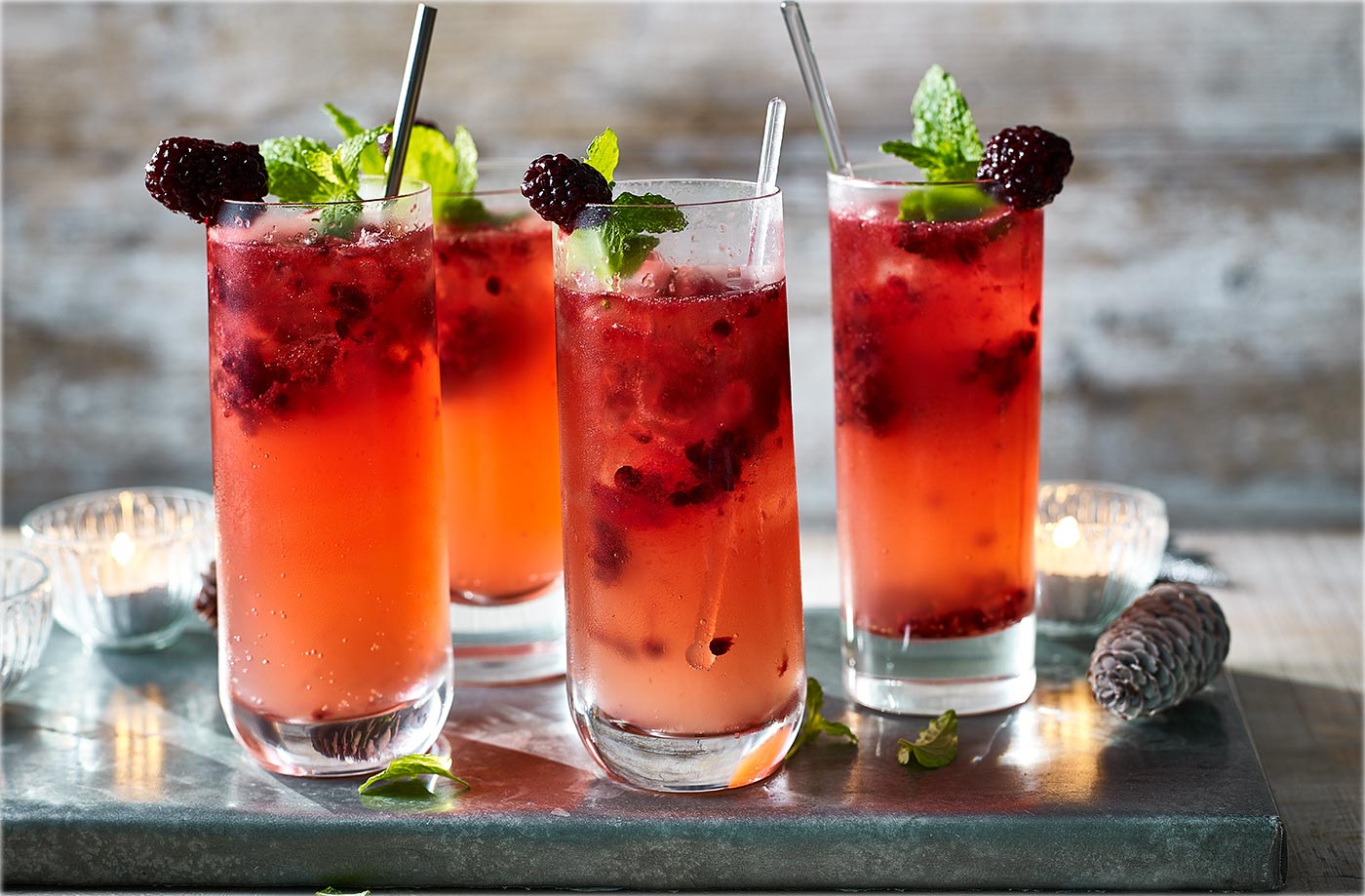 Blackberry Moscow mule recipe