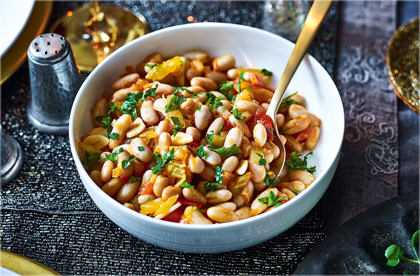 Cannellini beans with rosemary and garlic recipe