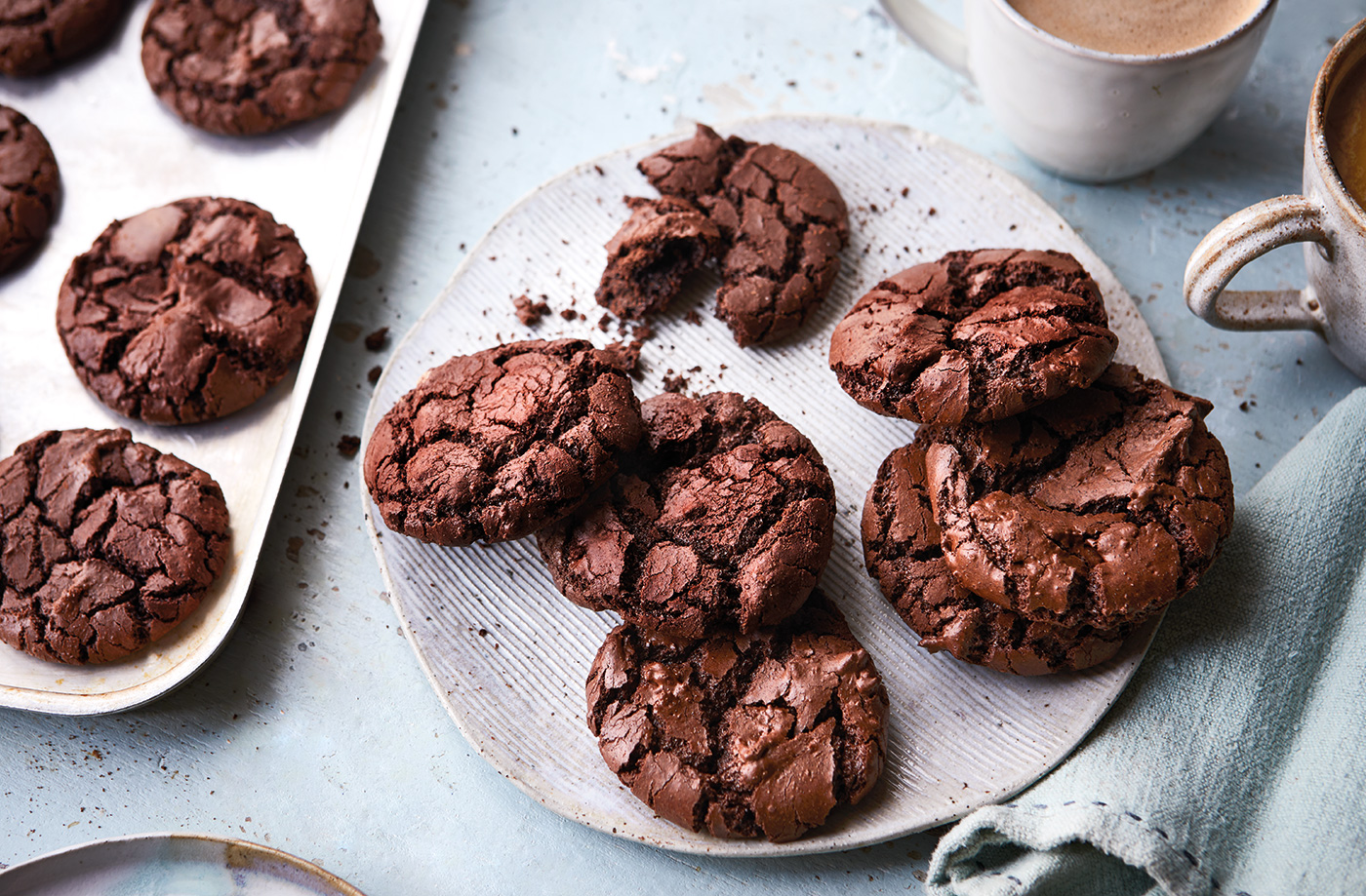 Chocolate crinkle cookies recipe