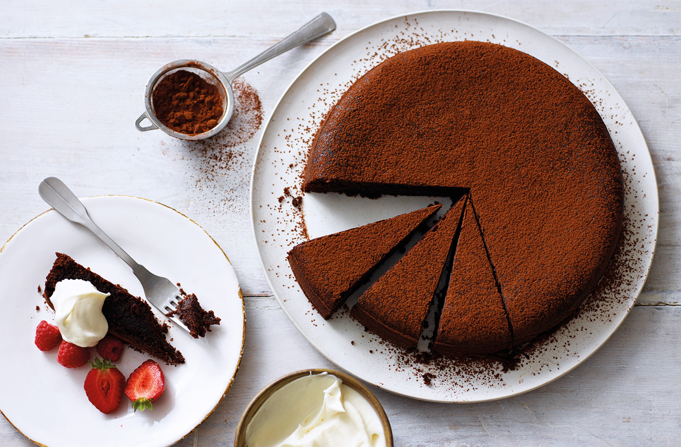 Chocolate olive oil cake  recipe