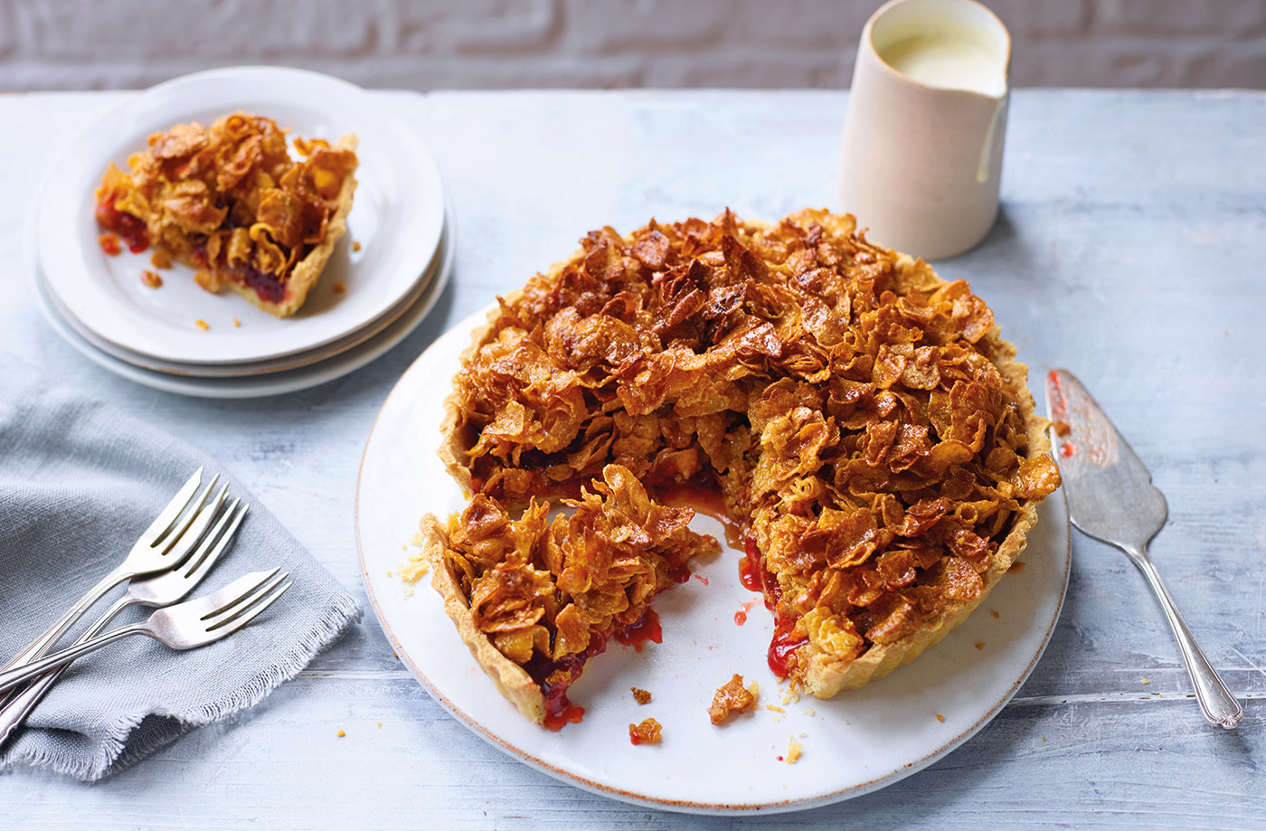 Corn flake tart recipe