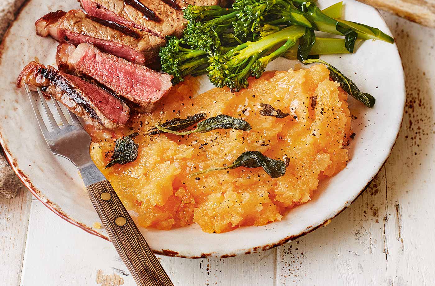 Creamed swede with sage recipe