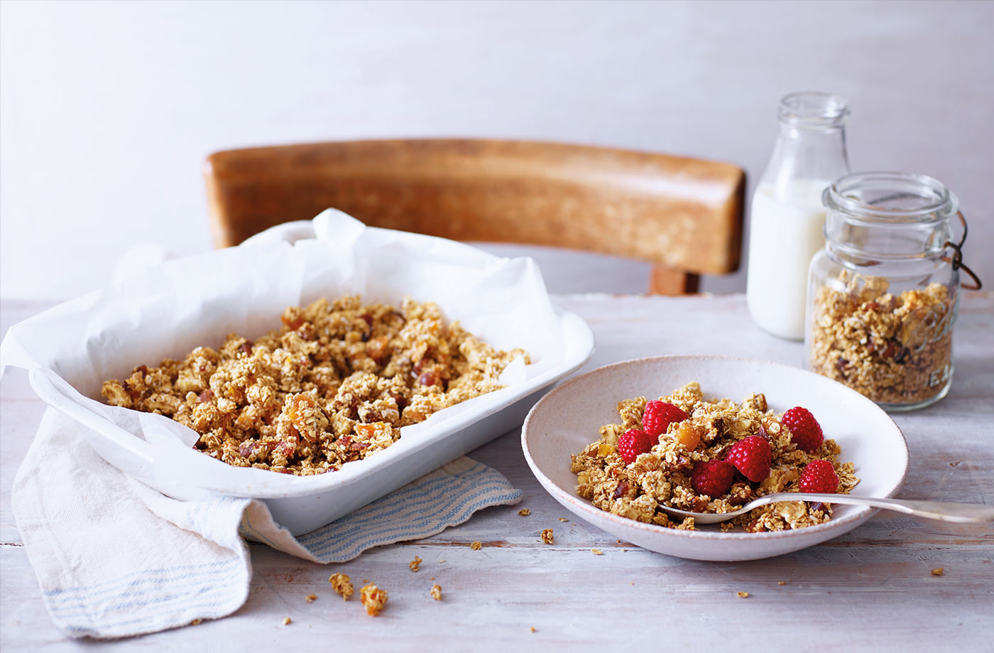 Crunchy oats recipe