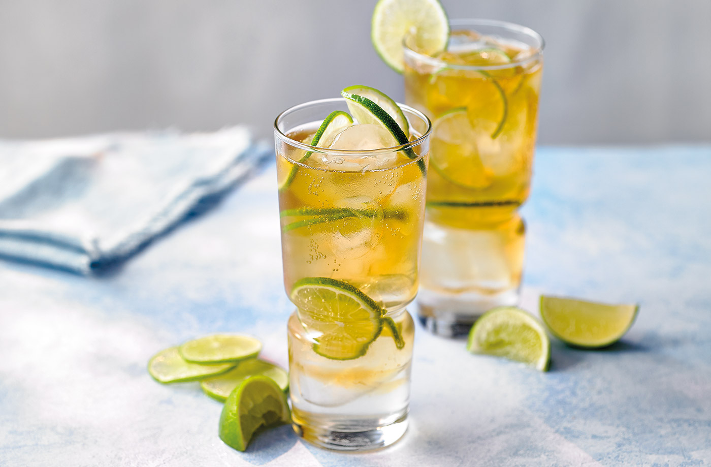 Dark rum and tonic recipe