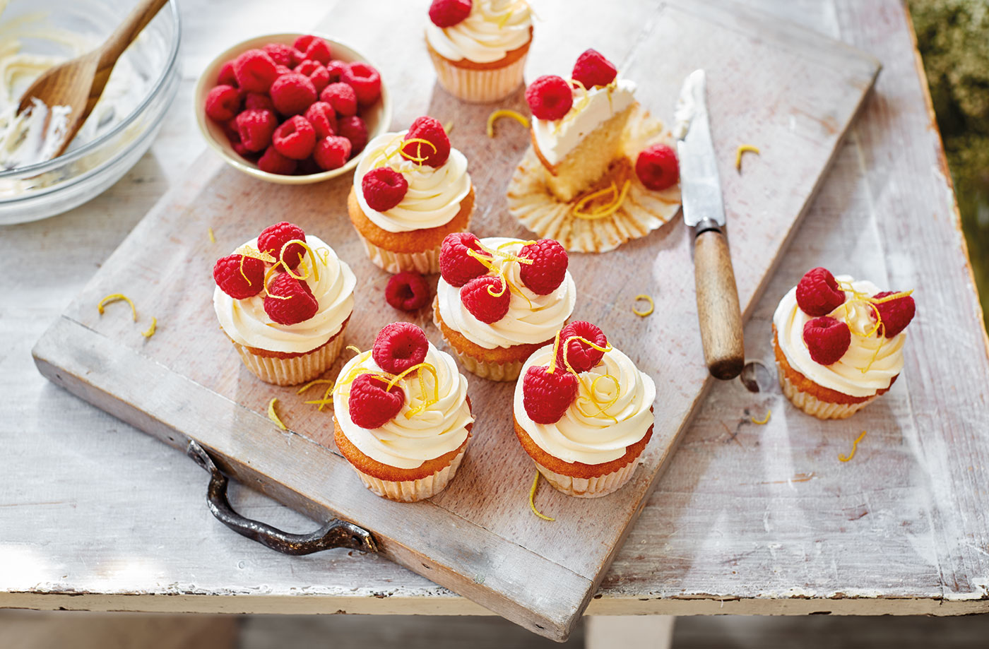 Elderflower and lemon cupcakes recipe