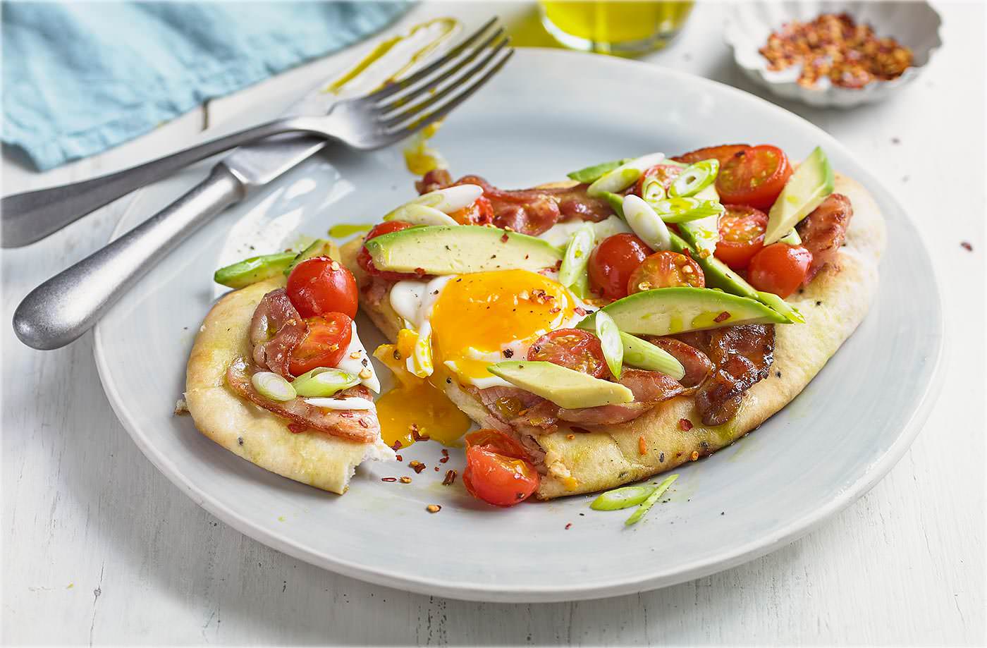 Andy's 'red-handed' breakfast flatbreads recipe
