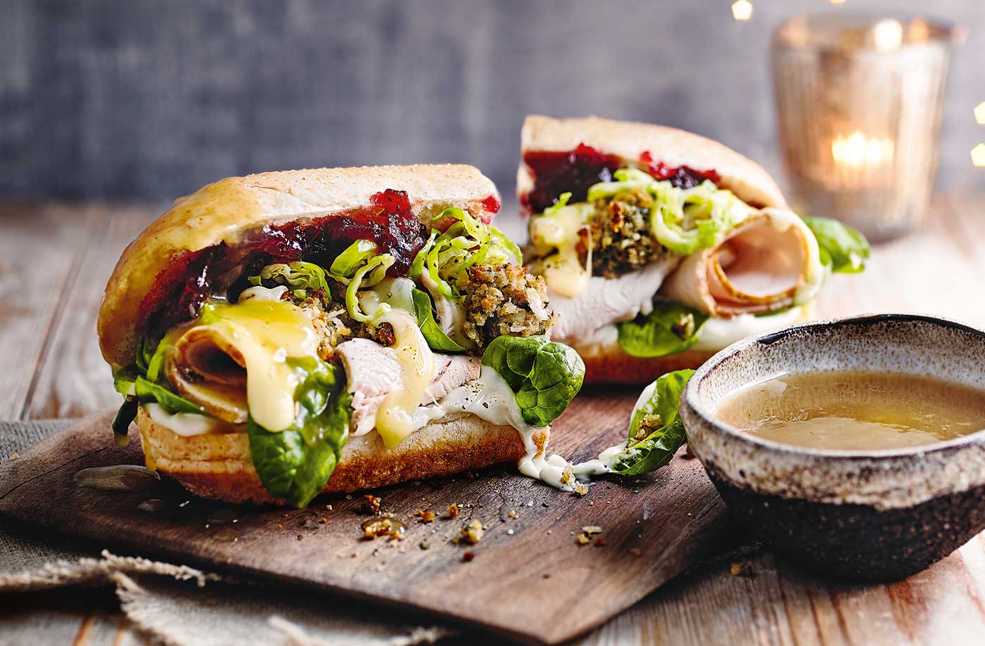French dip turkey sandwich recipe