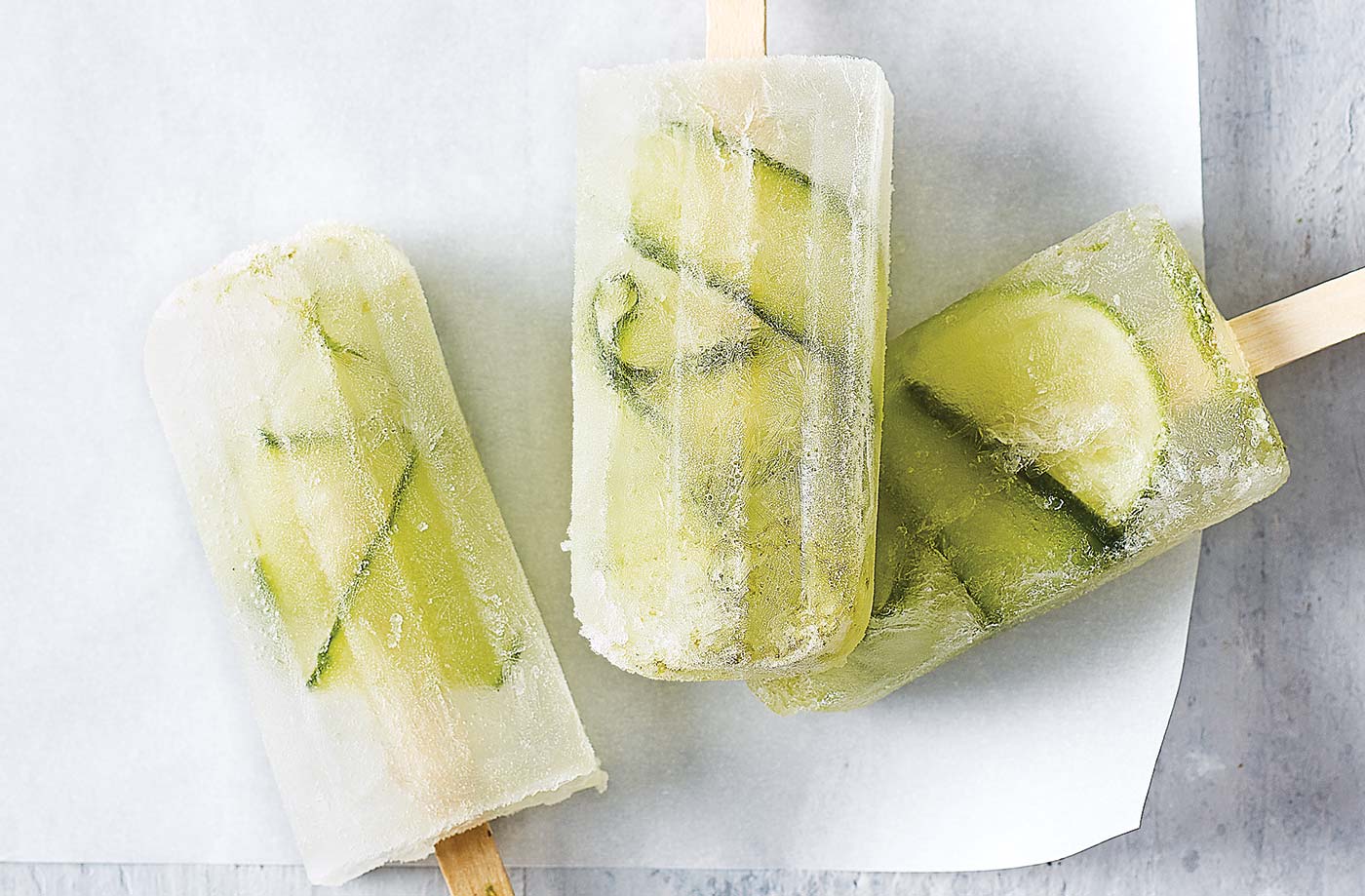 Gin and tonic ice lollies recipe
