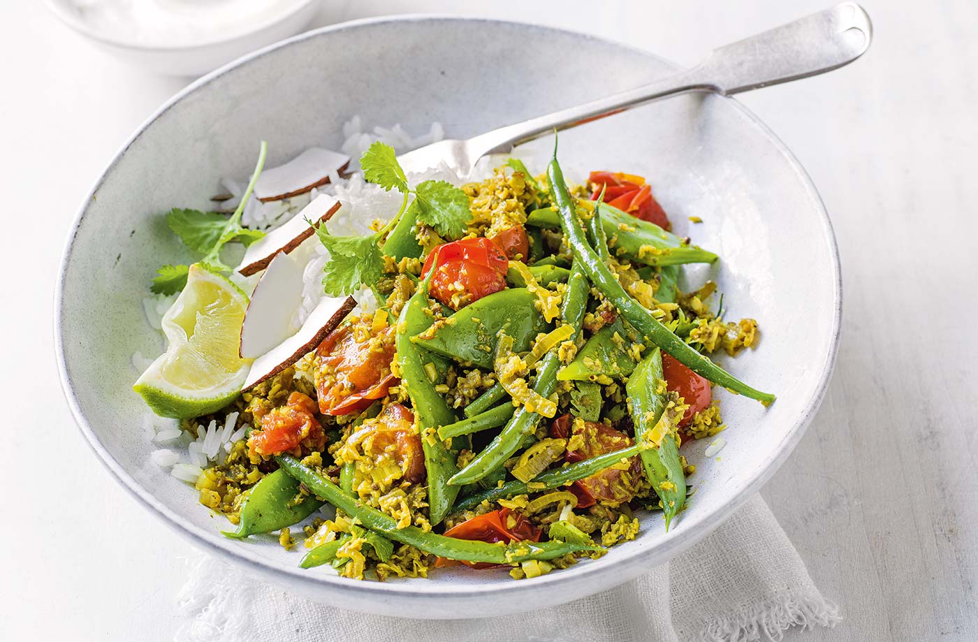Vegan green bean curry recipe
