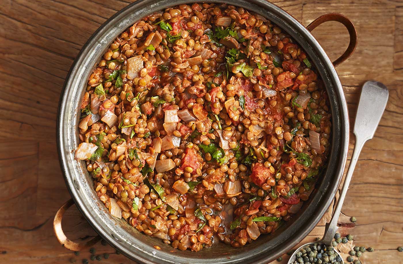 Green lentil curry recipe