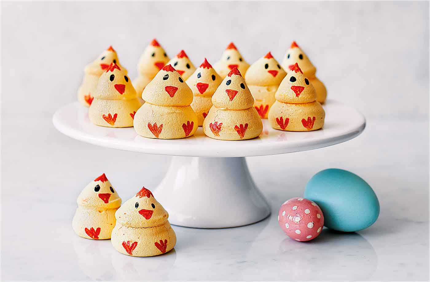 Meringue chicks recipe