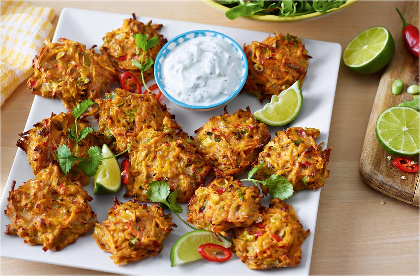 Marc's 'winning' sweet potato fritters recipe