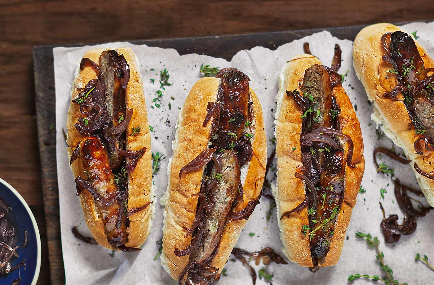 Marmalade hot dogs recipe