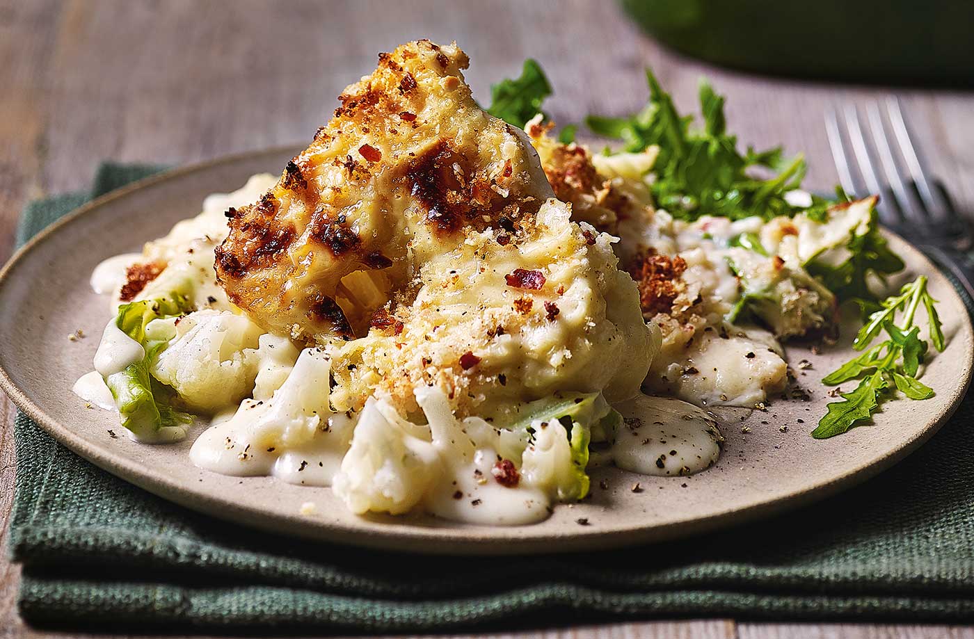 Miso cauliflower cheese recipe