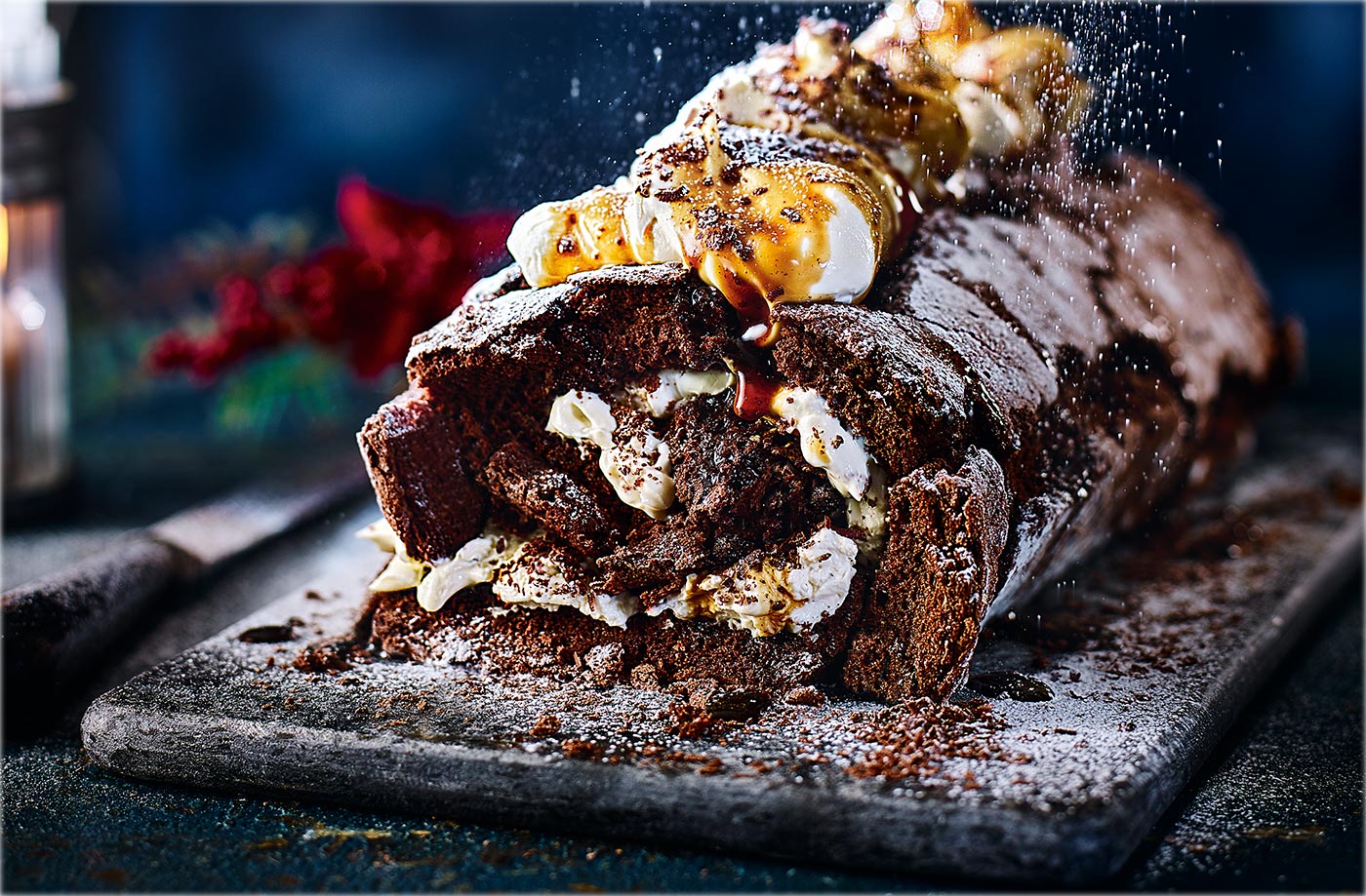 Mocha roulade recipe