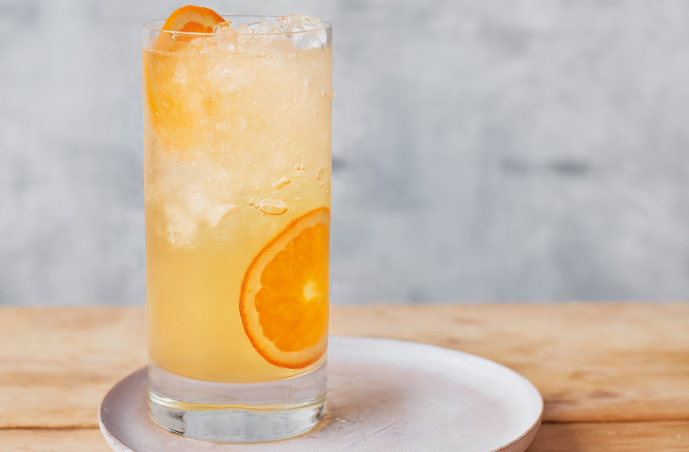 Orange and camomile gin and tonic recipe