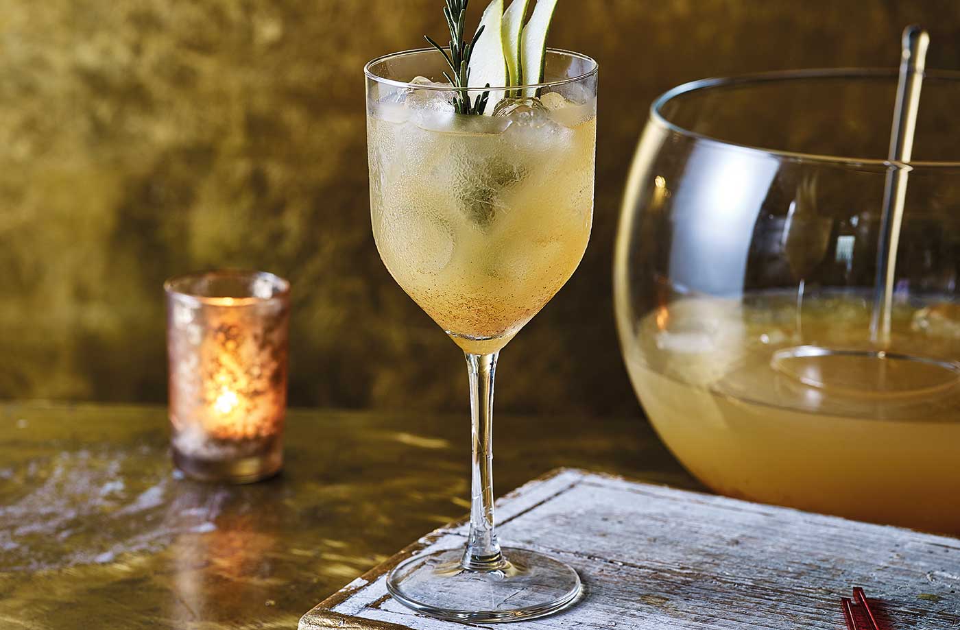 Pear and brandy punch recipe