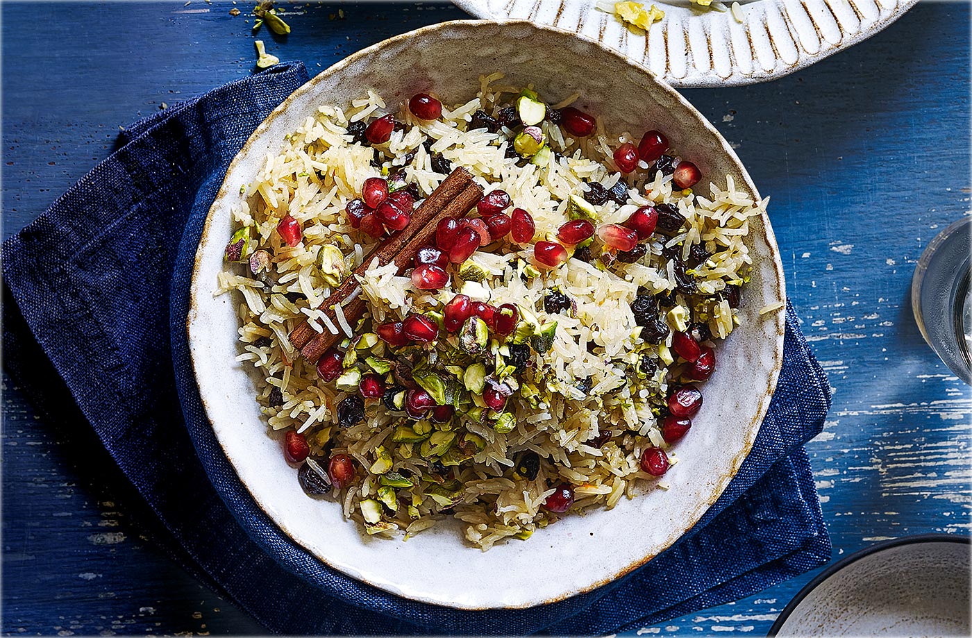 Pomegranate pilaf recipe