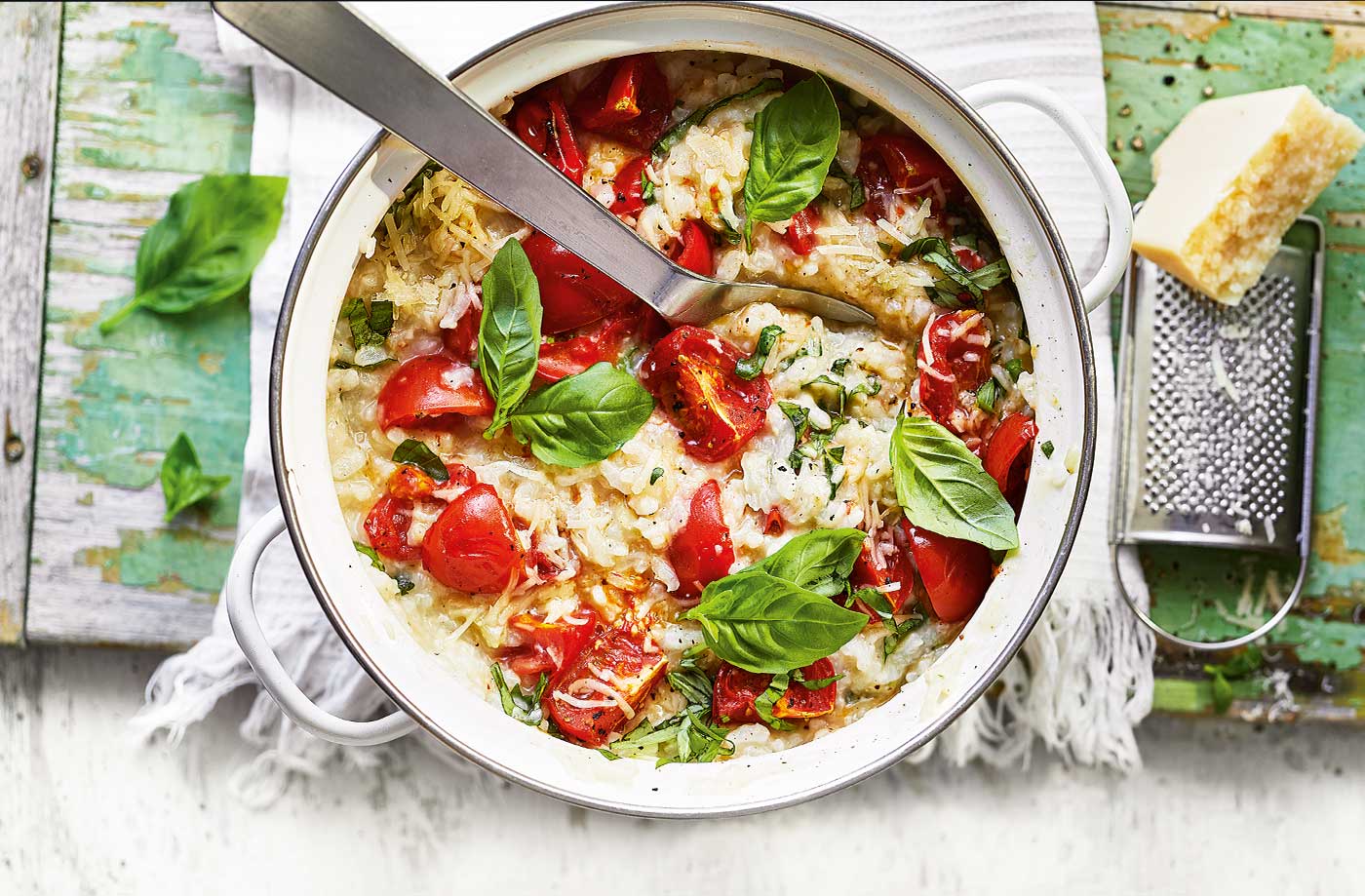 Roasted tomato risotto recipe